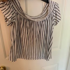 Off shoulder AE top